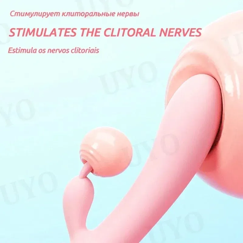 Kadın için vibratör seks oyuncak Silikon Tavşan Vibratör USB Şarj Edilebilir Su Geçirmez G-spot Uyarıcı Klitoral Stimülatör UYO