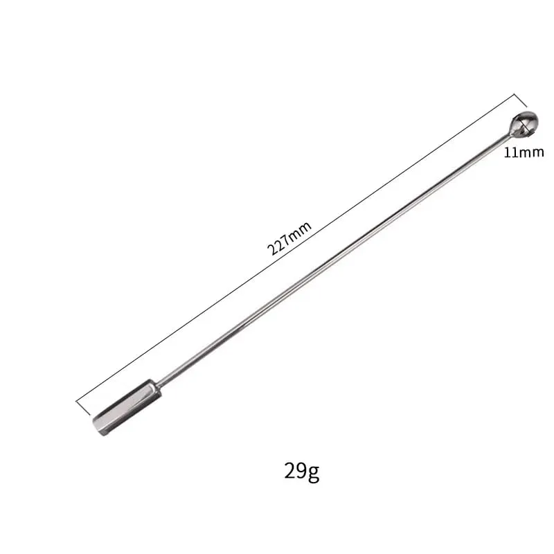 7 Size Metal Penis Plugs Urethral Massage Prostate Masturbation Men's Sex Toys Urethral Wand Dilatation Male Urethral Plug