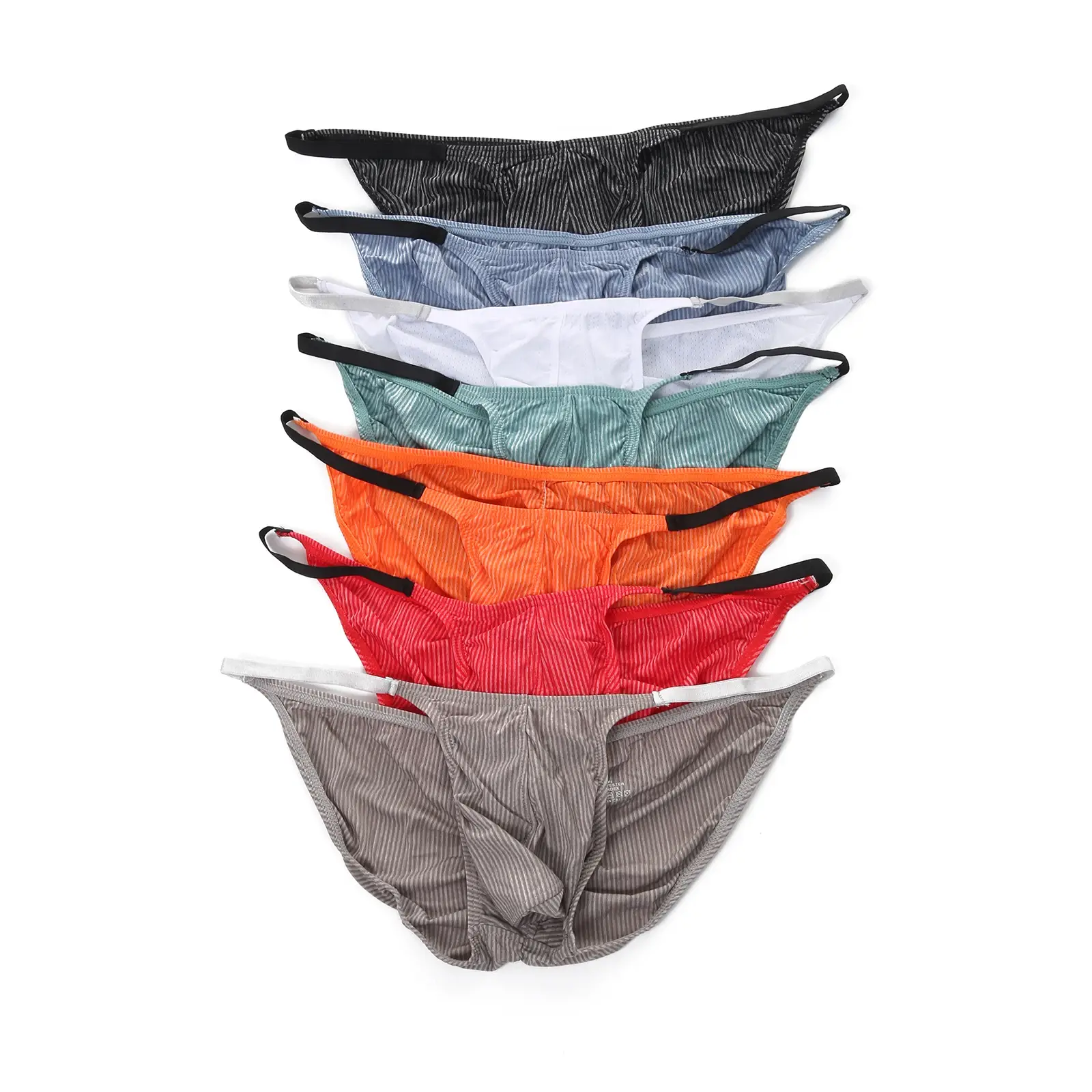 Man Briefs Sexy Underwear Men's Bulge Pouch String Mini Panties Men Low Waist Bikini Lingerie Underpants Slips Hombre