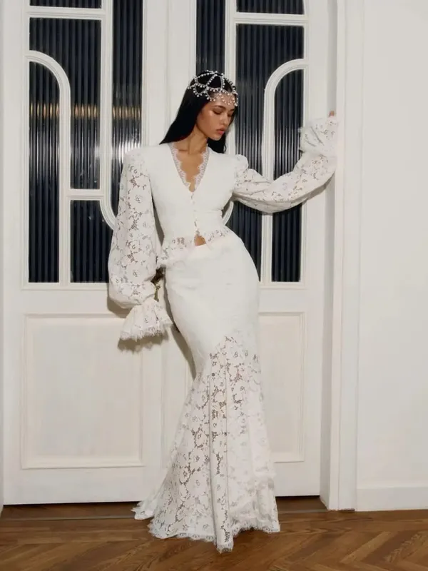 Sexy White Lace Hollow-out Halter Dress Women Chic Sleeveless Off-shoulder Backless Maxi Dresses 2026 Lady Vacation Beach Gowns