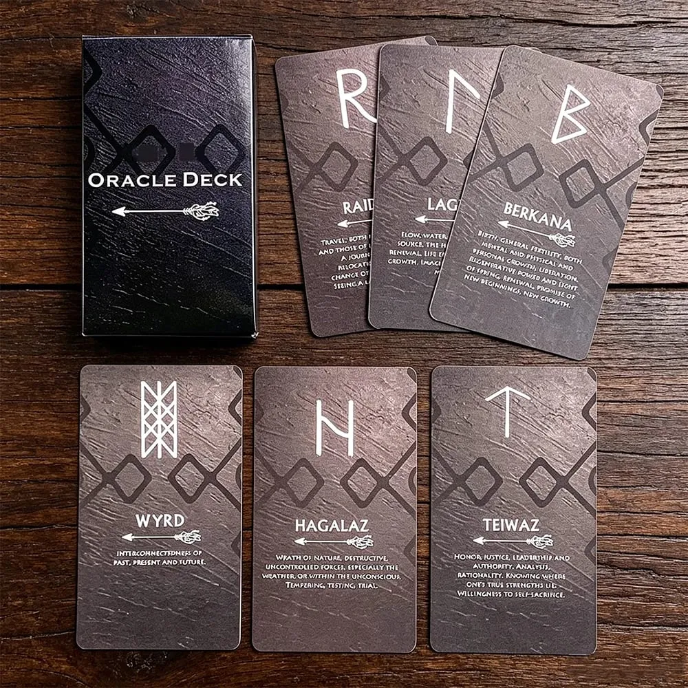 Hot-selling Oracle Deck 26 Cards Illuminate Your Life and Manifest Transformation Cards Game Mysterious Divination Board Game