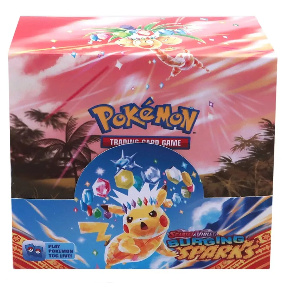 324 pièces Pokemon TCG: épée et bouclier tempête obligations Booster boîte jeu de cartes à collectionner carte Pokemon enfants jouets jeu de société