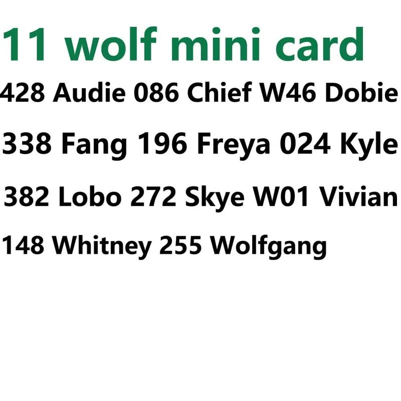 linkage card series 1 to series 5 Sanrio S1 to S6 card NTAG215 NFC Printing animal Card Work for NS switch