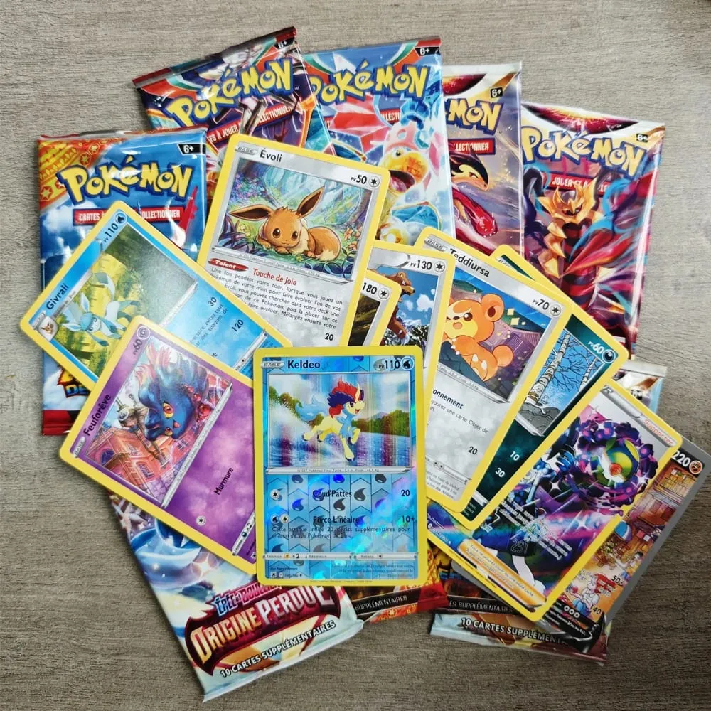 2025 New French Pokemon Cards VMAX V EX GX MEGA VSTAR Carte Collection Battle Trainer Children's Christmas Toys Gift