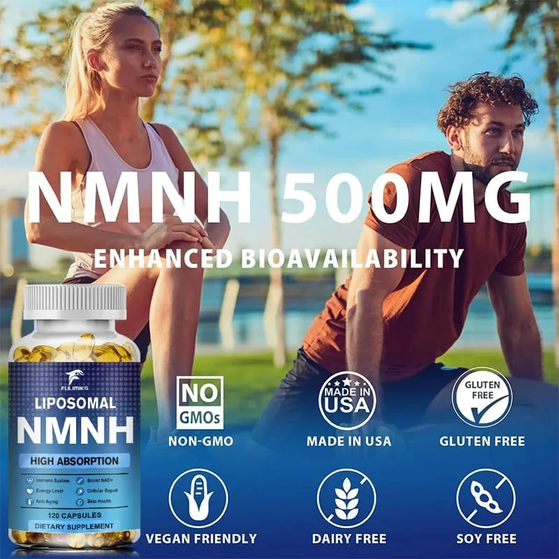 Natural NMNH Capsules Advanced High Absorption NMNH Support Immunity Cellular Repair & Skin Wellness for Adults