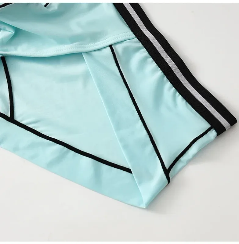 Ice Silk Briefs Seamless Panties Men Bulge Pouch Underwear Male Breathable Underpants Man Sexy U Convex Pouch Bikini Lingerie