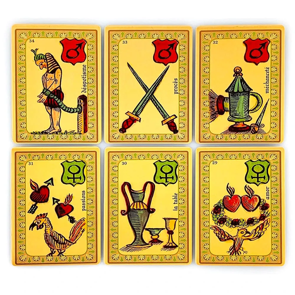Oracle Belline Cards French Version Mysterious Divination Oracle Cards With Guidebook Spiritual Fortune Reading For Beginner