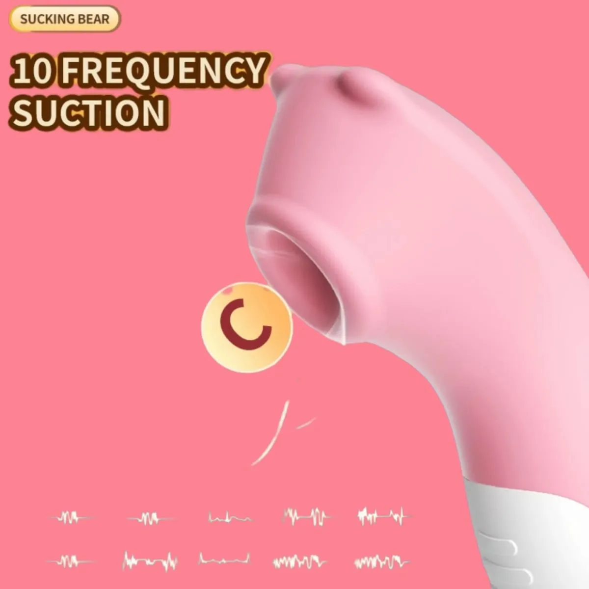 Clitoral Sucking Vibrator Vacuum Stimulator Nipple Massager Rechargeable Waterproof Sex Toy for Women Couples Gift
