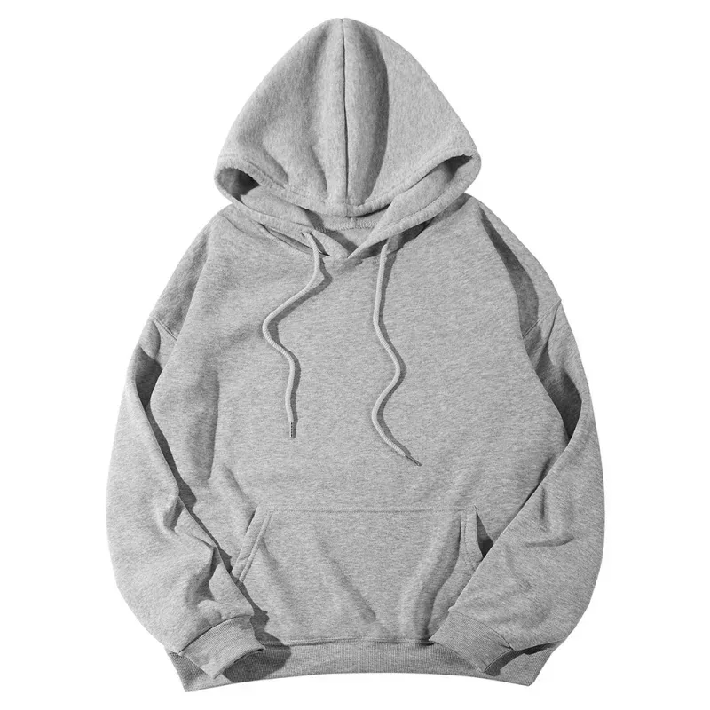 London Fashion Print Hoodies For Men Casual Autumn Winter Casual Sweatshirt Kangaroo Pocket Long Sleeve Autumn/Winter Simple