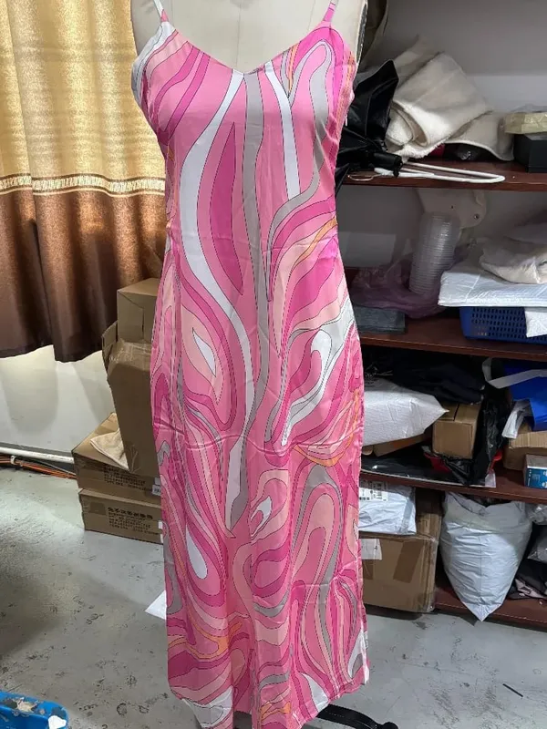 Moda impressa halter vestido longo para mulheres elegante sem mangas sem costas magro bodycon maxi vestidos chiques verão praia festa roupões