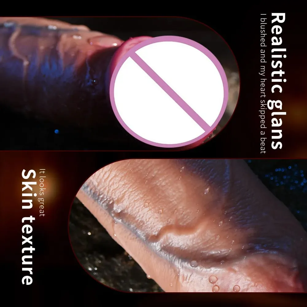 Super Long Dildo G-Spot Soft Realistic Silicone Anal Dildos Strapon Dick Butt Plug Masturbat Penis Adult Sex Toys for Man Women