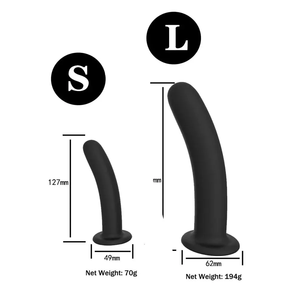 Adjustable Silicone Strap On Dildo Harness Long Slim Pegging Dildo Panties for Women Men Couples Soft Flexible Strap-on Sex To
