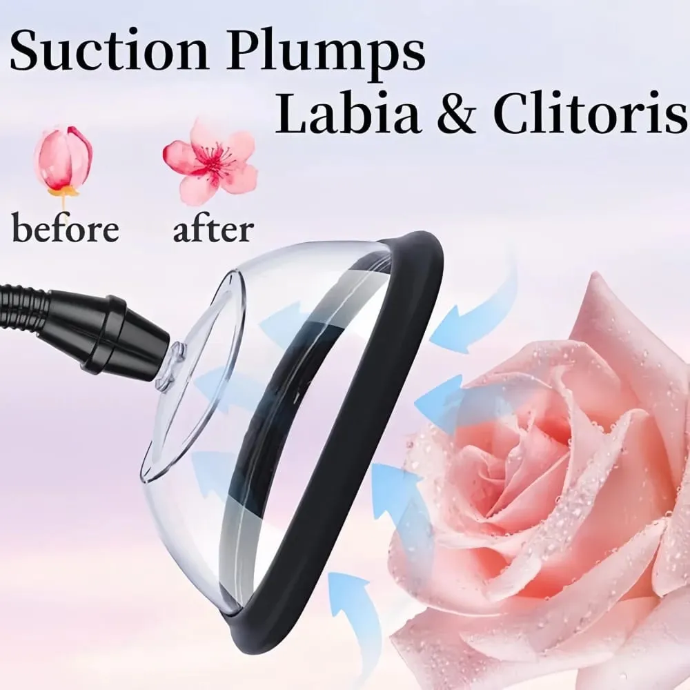 Manual Pussy Pump Vagina Clitoris Sucker Enlarge Vacuum Pump Manual Women Breast Massage Nipple Stimulator Adult Sex Toy