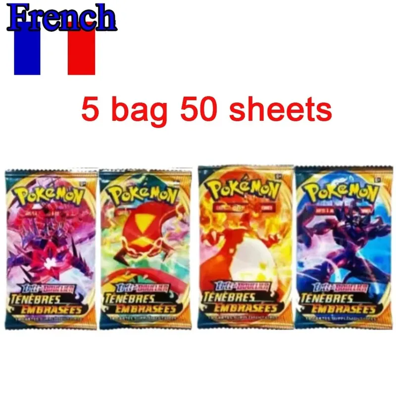 42pcs Pokémon Cards Battle Toys Lost Origin Pokémon Box with Anime Bank Pokémon Game Cards MEGA EVOLUTION for Childre