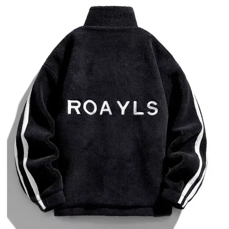 Yeni İlkbahar Sonbahar Erkek Sıcak Kaban M -6XL Sweatshirt Harajuku Moda Japonya Sokak Giyim Üst Günlük Erkek Giyim Alfabe Kapüşonlular