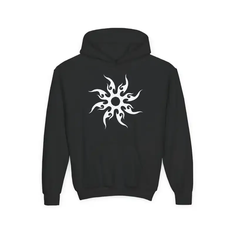 Sudadera con capucha juvenil con símbolo abandonado y seguidores del amor ritual inspirado en dos veces, sudaderas con capucha para regalo para vacaciones, ropa de calle, Tops