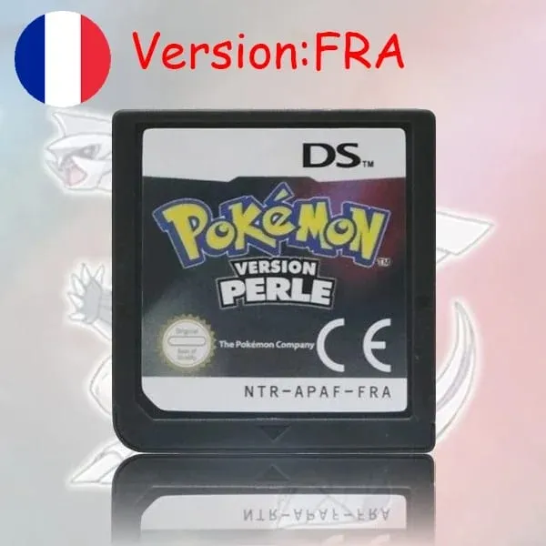 Pokemon Series DS Game Cartridge Diamond Platinum Pearl HeartGold SoulSilver Black White Multilingual for NDS/2DS