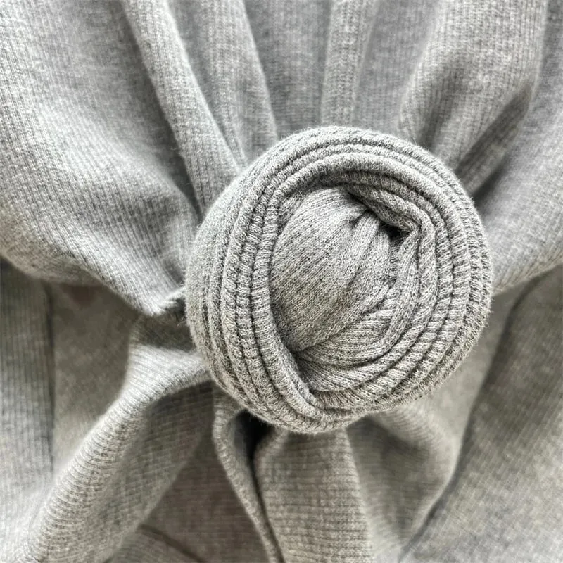 Women's vest New elastic knitted slim fit sleeveless top for summer 2026 Cotton blend round neck pullover women's corset T-shirt