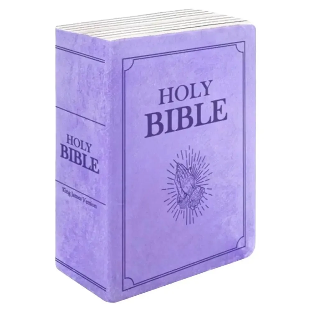 Realistic Looking Bible Pillow Plush Toy Home Decor Bible Throw Pillow 33*22cm Cutest Bible Cushion Christmas Present