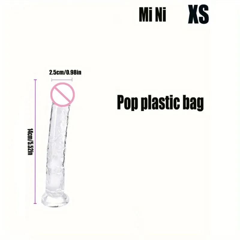 7 Sizes Realistic Clear Dildo XL Silicone Penis with Suction Cup Plugs for Women Masturbation Anal Adults Gay Sex Toys 18 G-spot