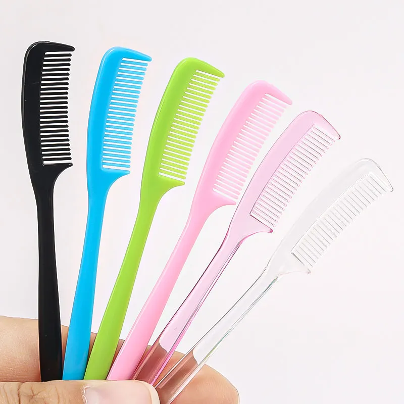25pcs Micro Comb For Eyelash Extension Mini Eyebrow Combs Makeup Brushes Doll Mascara Wands Eye Lash Micro Brush Beauty Tool