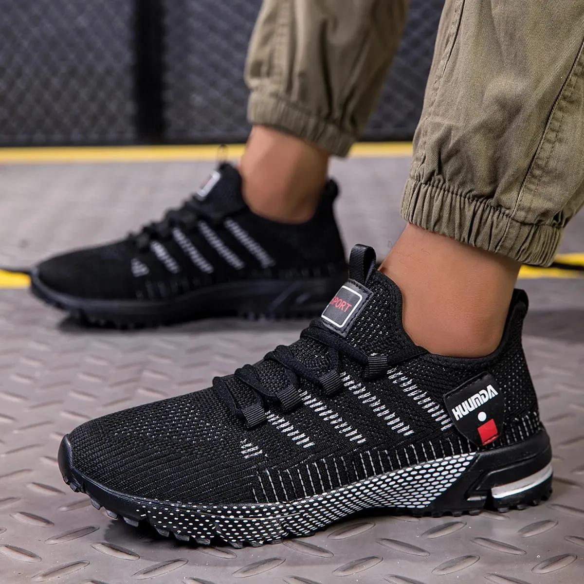 Summer Men Sneakers Lightweight Breathable Outdoor Casual Running Shoes Fashionable Tennis Training Shoes Men's Shoes