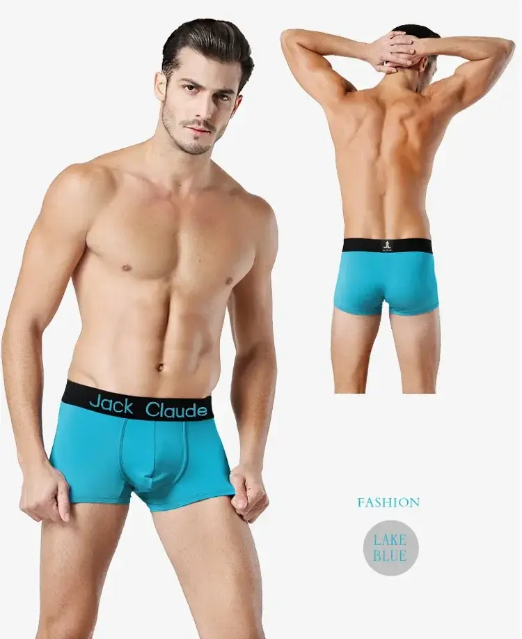 Brand Mens Underwear Boxers Lalaki Panties Panloob Lalaki Masikip Malambot na Panloob Boxer Para sa Mens Shorts Lalaki Boxershorts Hombres Gay
