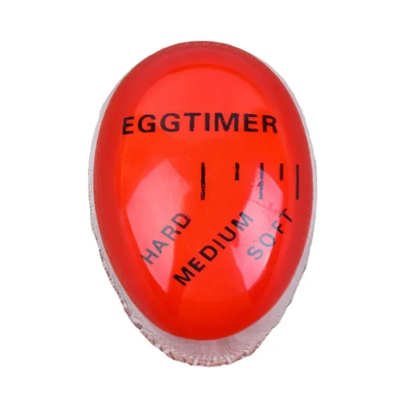 1/3pcs Egg Timer Kitchen Electronics Gadgets Color Eggs Cooking Changing Yummy Soft Hard Boiled Eco-Friendly Resin Red Tools