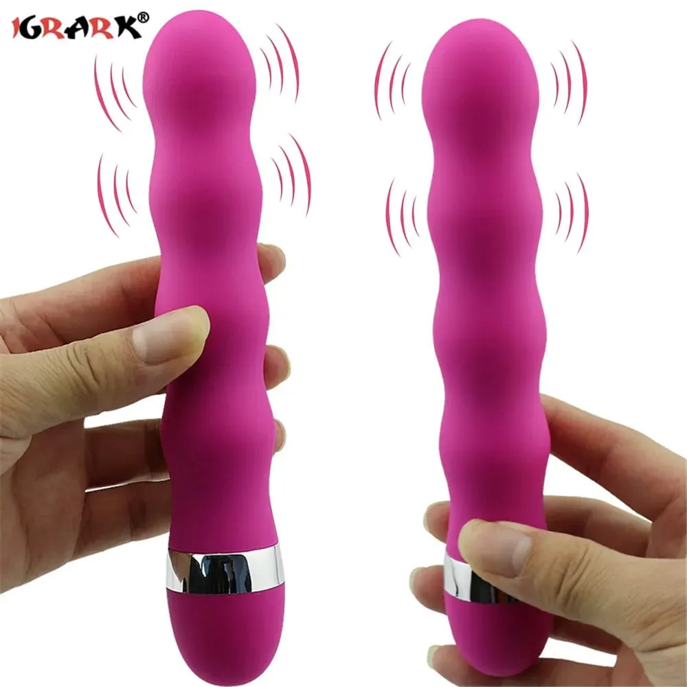 逼真假陽具震動器魔術按摩棒陰道陰蒂刺激器 G 點 AV 棒 18 件成人性玩具適合女性情侶