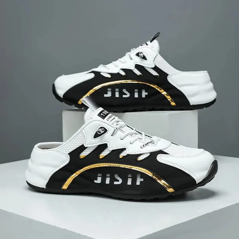Men Sneakers teenage Trendy Shoes Summer Mesh Breathable Casual Shoes anti Slip Wear-resistant Platform Sneakers Tênis Masculino