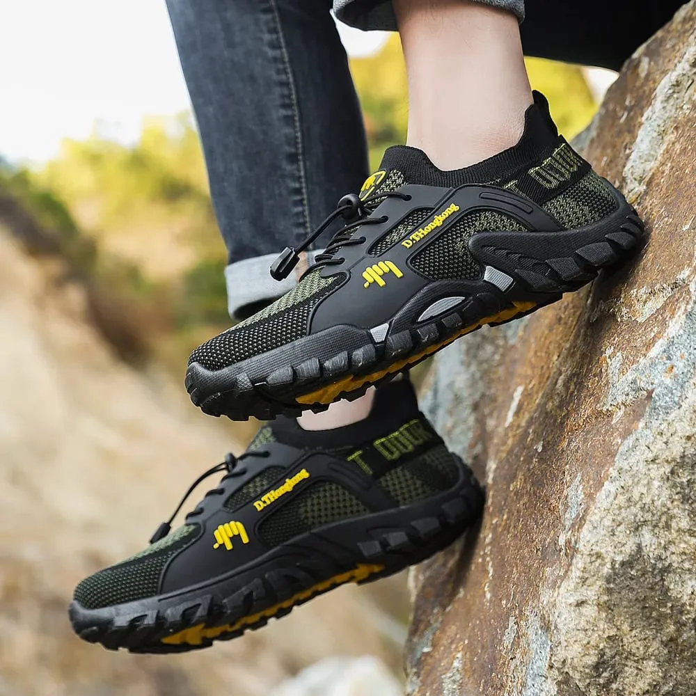 Men's Summer Breathable Outdoor Casual Shoes Men's Sports Shoes Comfortable and Lightweight Outdoor Sports Shoes