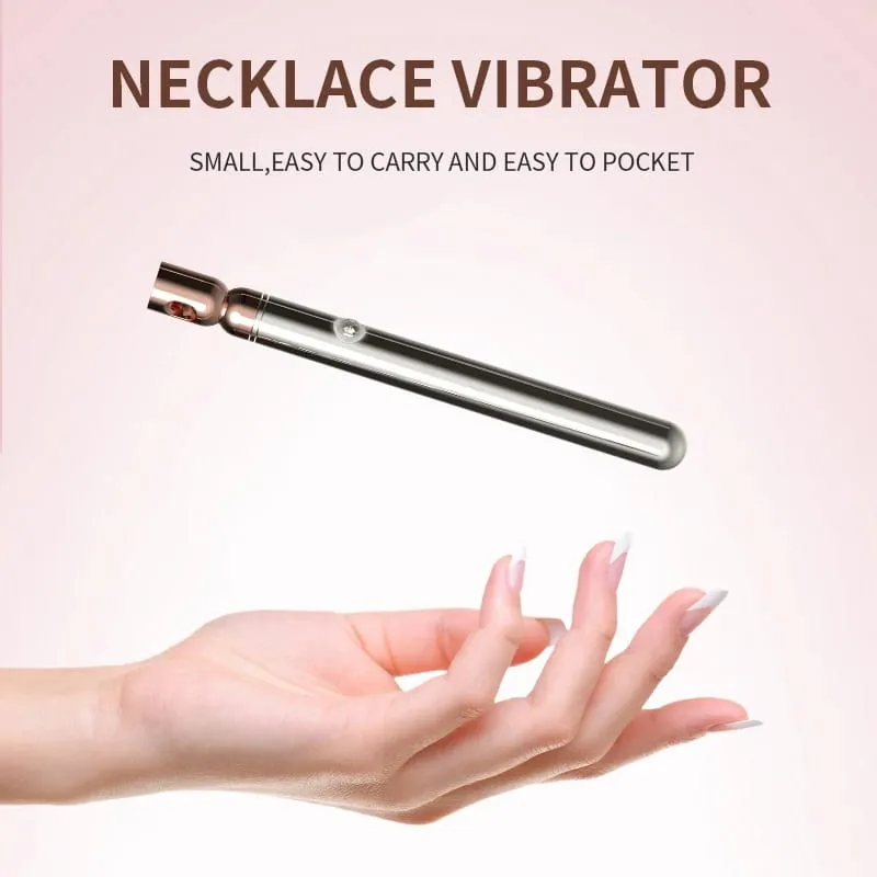 Mini Metal Bullet Vibrator For Woman Necklace Jump Egg G-Spot Massager Dildo Clitoris Stimulator Sex Toys for Adults 18