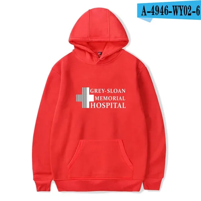 Harajuku Gray's Anatomy Tumblr Greys Anatomy printed Hoodies Sweatshirts Men/Women Comfortable Sweatshirt Adult/Child Pullovers