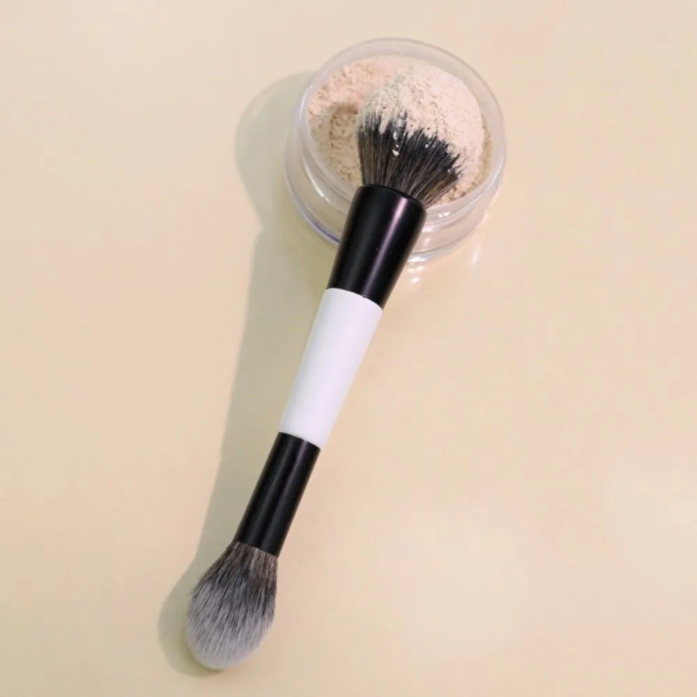 Dual-Ended F4 Contour Face Brush High Coverage Multi-purpose Eyeshadow Concealer Brushes Cosmetic Beauty Powder Blush Brush