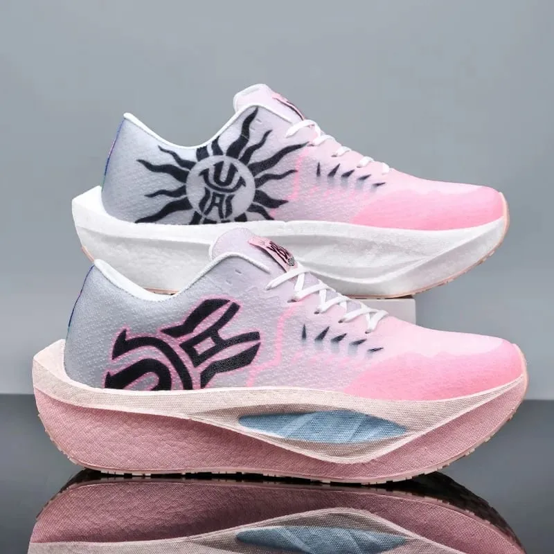 Marathon Running Shoes Men Sports Carbon Plate Shock-Absorbing HardWearing Woman Comfortable Speciality Athletic Golf Sneakers
