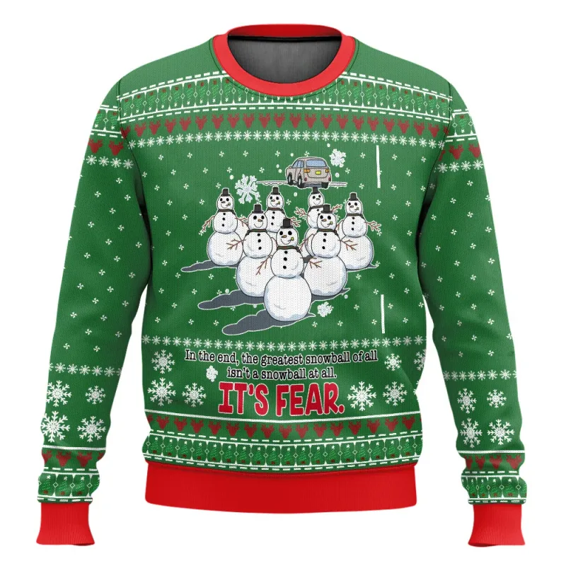 False The Office Ugly Merry Christmas Sweater 2025 New Fashion Men Oversized Hoodie Pullover Tops Winter Women Sweatshirt