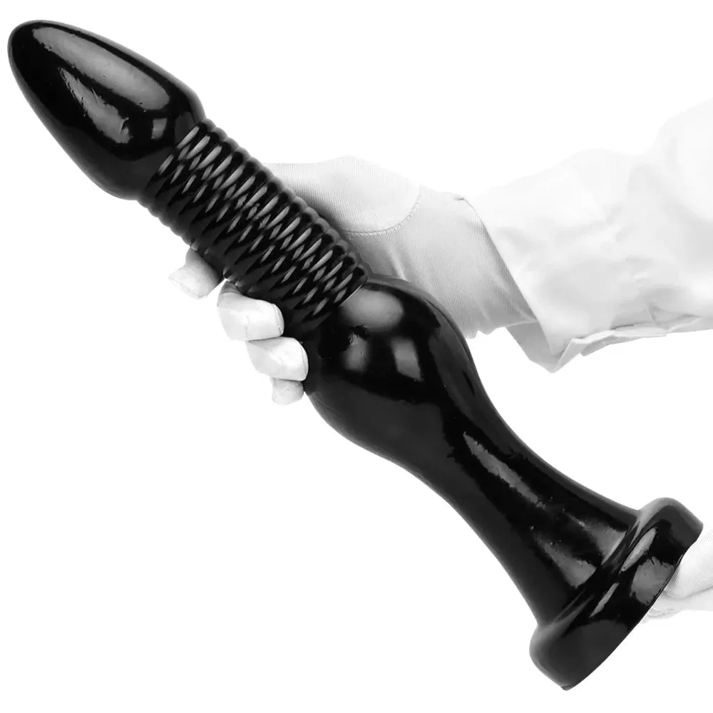 Huge Black Anal Plug Monster Dildo Vagina Anus Expander Soft Anal Toys for Gay Men with Suction Cup Big Dick Adult Sex Toys 18+