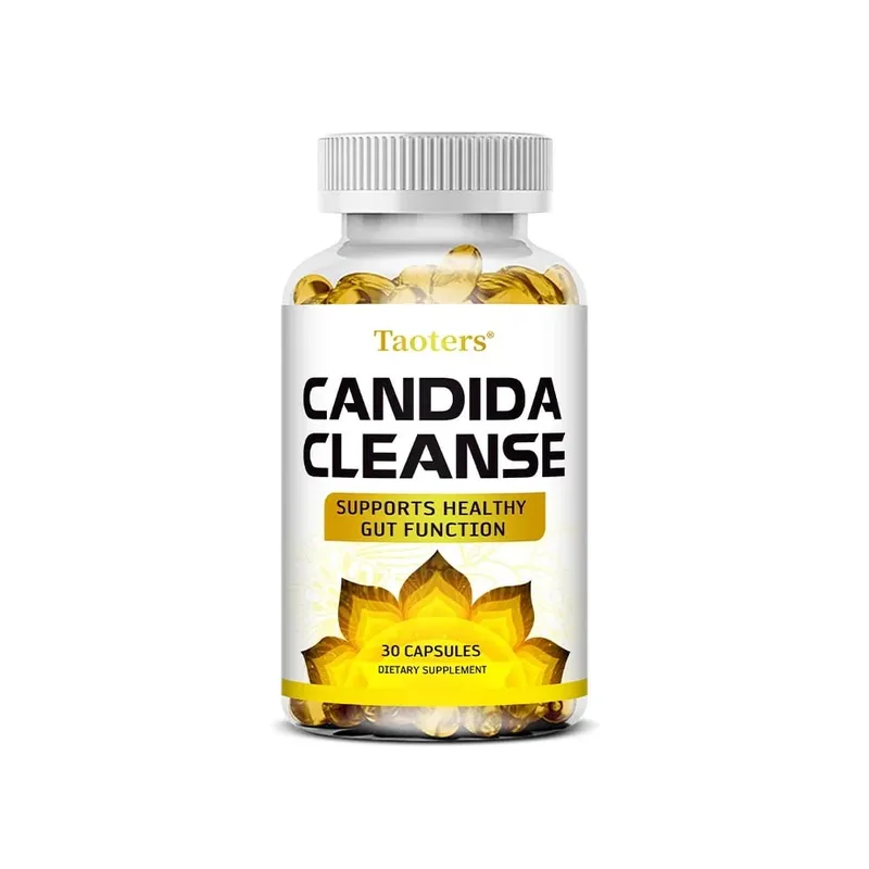 Candida Cleanse - Oczyszczanie wątroby Detoksykacja Wspomaga zdrowie jelit Oczyszczanie jelit Zwiększanie energii okrężnicy 120 kapsułek