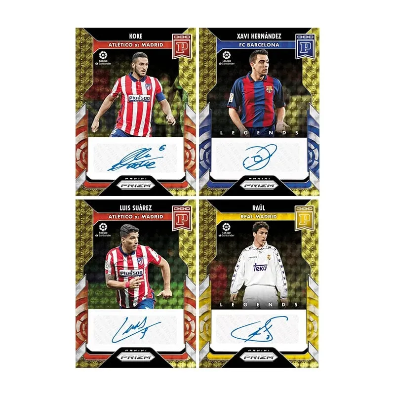 Panini Style DIY Card Set: Neymar CR7 Modrić & Ansu Fati Ultimate Football Gift for Fans Premium Signature Collector Cards