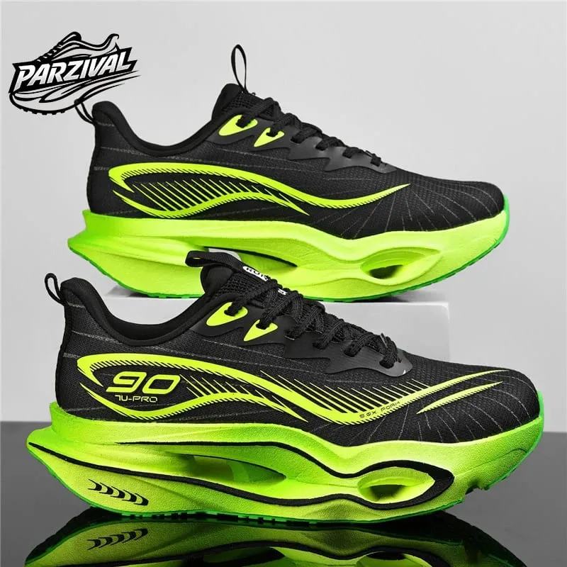 Marathon Men Running Shoes Carbon Board Casual Sneakers Breathable Tennis Sports Trainers Lightweight Women Athletic Sneakers