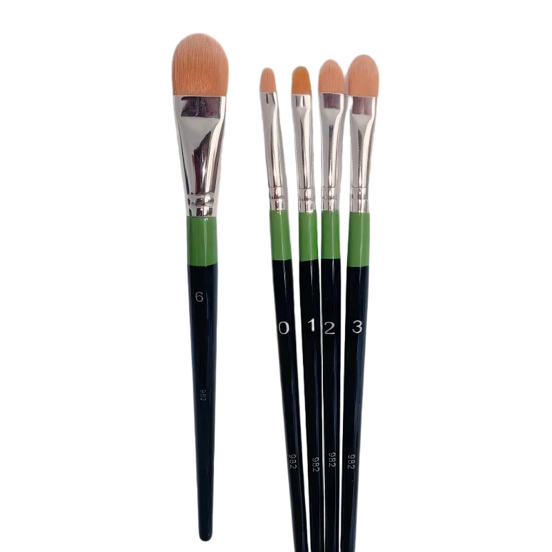 1/4/5pc Foundation Makeup brushes Small Detailed Concealer Make up brush wood handle cosmetic tool