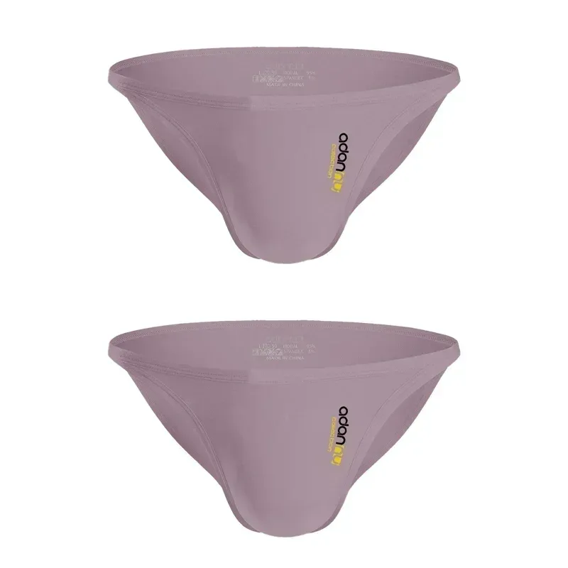 Men Modal Low‑Rise Briefs Sexy Solid Color Simple Triangle Underwear Sports Breathable Comfortable Male Panties