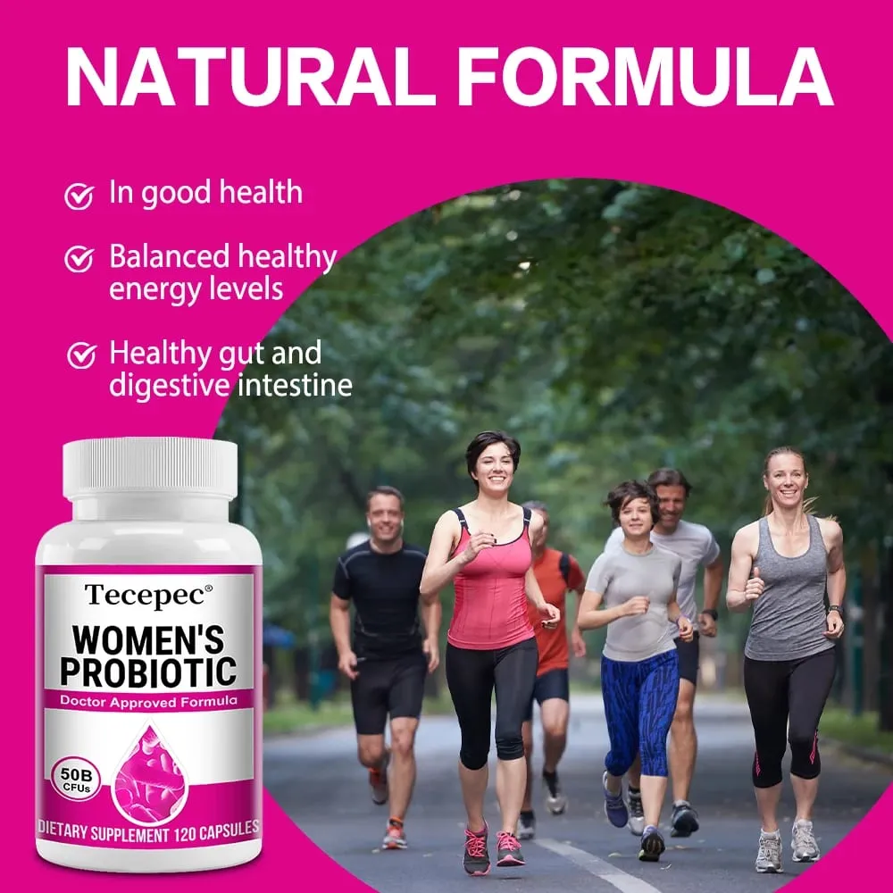 Probiotics for Women - 50 Billion CFU for Gut Health Bloating Relief Probiotics Nourish Digestion Digestive Health
