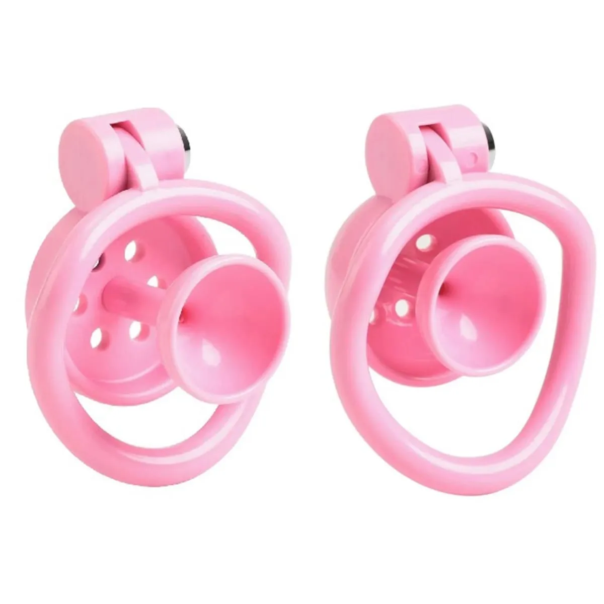 Male Penis Chastity Cage Plug Set Small Chastity Cage 5 Cock Rings With 3 Urethral Plugs Penis Bondage Slave Man Sex Toy