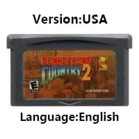 GBA Video Game Cartridge Console Card dDonkey Kong Mario Wario Series Kart Party for GBASP