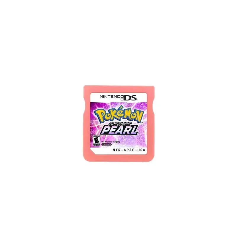 Anime Pokemon Series NDS Game Cartridge Video Game Console Moemon Silver Yellow KAIZO MoonBlack2 Hobby Collection Gifts Toys