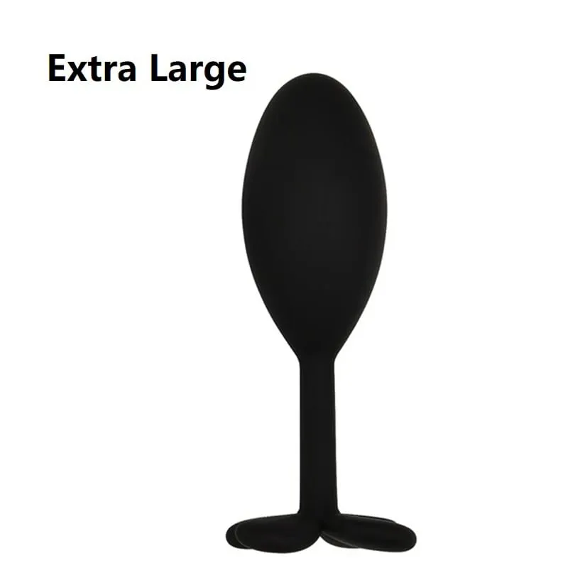 Silikone Anal Perler Butt Plug Sæt Mini Small Medium Large Anal Plug Four Leaf Clover Anal Trainer Sexlegetøj Mænd Kvinder Homoseksuelle