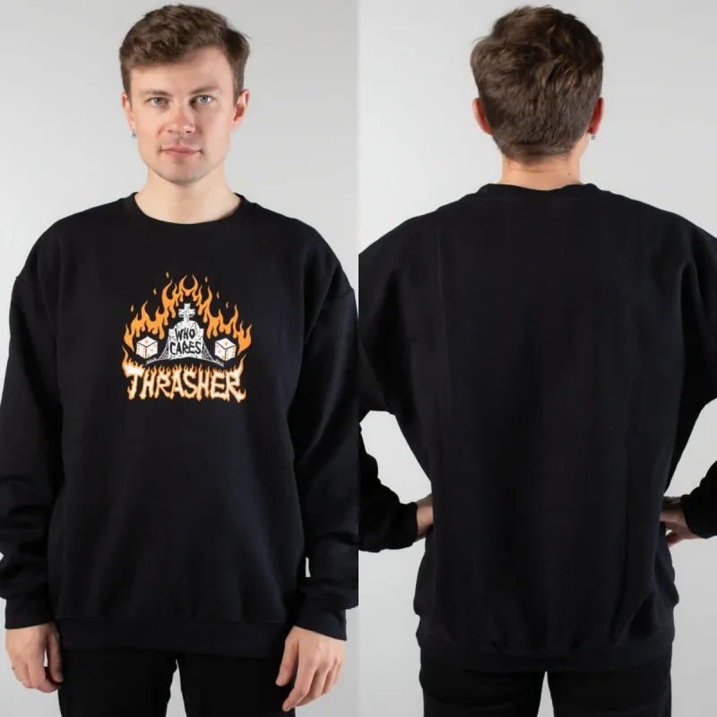 2026 Hot Thra Hoodies Sher Skateboard Collection Sweatshirt Graphic Printing High-end Luxury Unisex Style Both of Men and Women