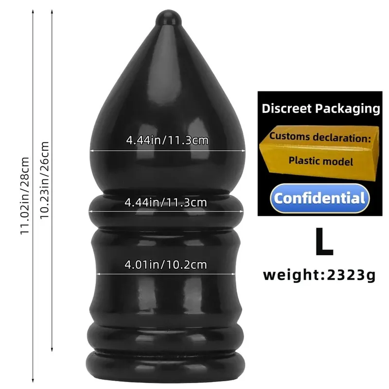 Huge Taper Anal Plug Silicone Male Masturbator Anal Dilator Female Masturbation Adult Sex Toys for Women Men Anul Plugin Toys