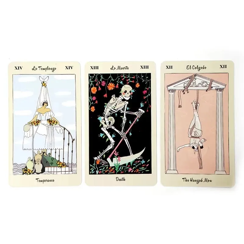 Tarot de Carlotydes Shadowland Tarot Mystery 78 Card Deck Tarot With Pdf Guidebook Beginners Divination Magic Alchemy Moon Phase